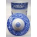 SPODE BLUE ROOM SPICE OR HERB JAR – MINT – CASTLE PATTERN